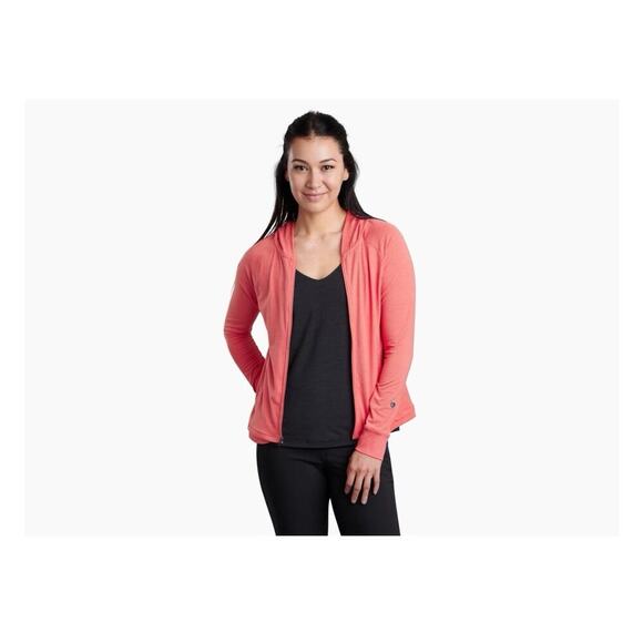 Kuhl Women’s Inspiration FZ Hoody Plumeria M NWT - Picture 1 of 5